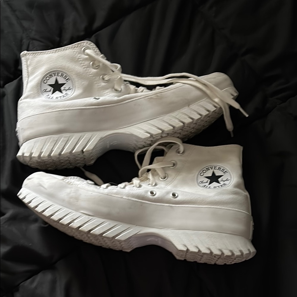 Converse All Star White High-Top Sneakers
